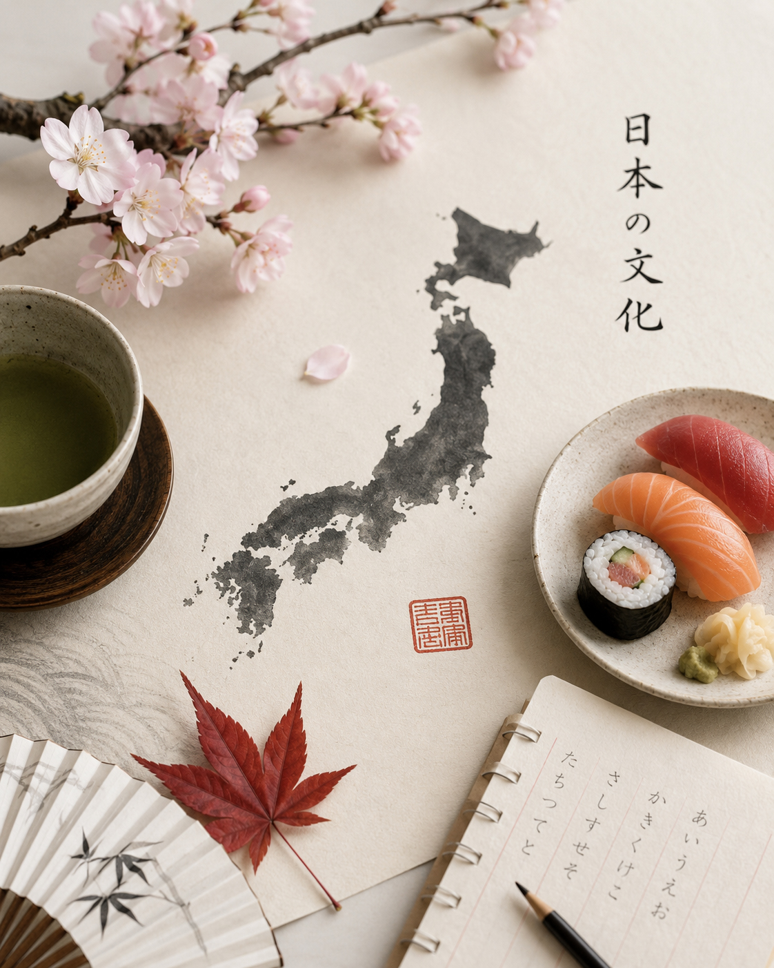 食、言葉、季節、礼儀、デザインが重なる日本文化の入口